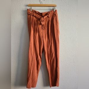 Madewell Paperbag Linen Pants